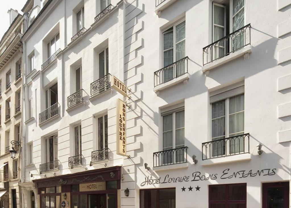 Hotel Louvre Bons Enfants Paris Exteriör bild
